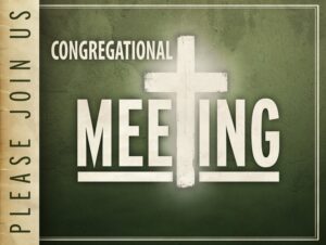 Congregational Meeting, 2202-01-09